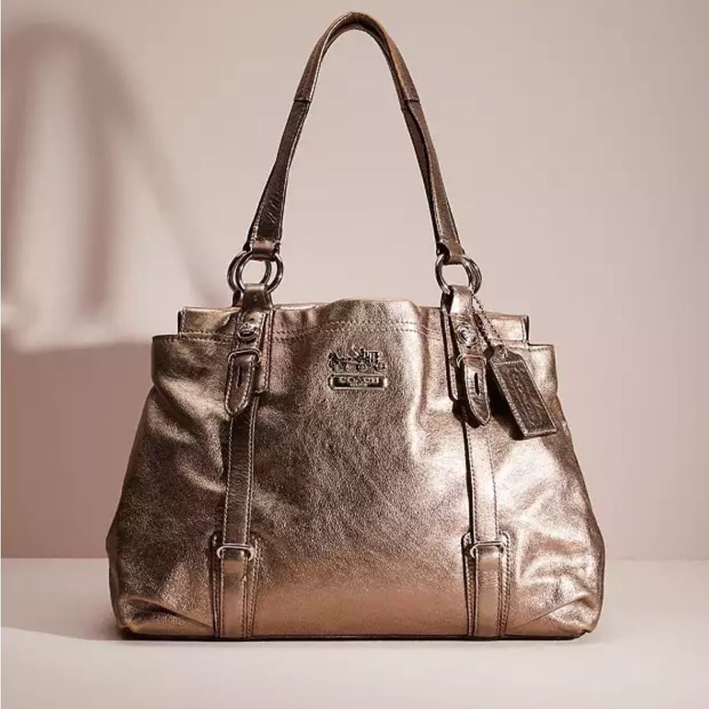 Purple Coach Purse (Style: Mia Carryall)